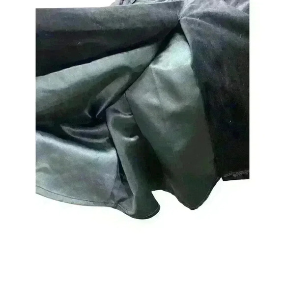 Elebini Girls Coat & Cape Set Black Velvet with Trim Size 6 Great Condition - Picture 15 of 16